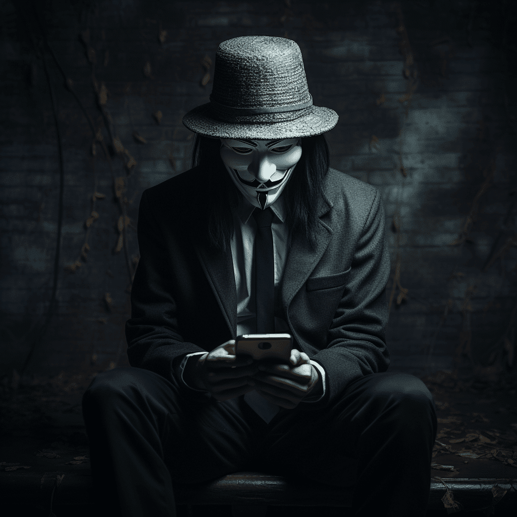 anonymous text