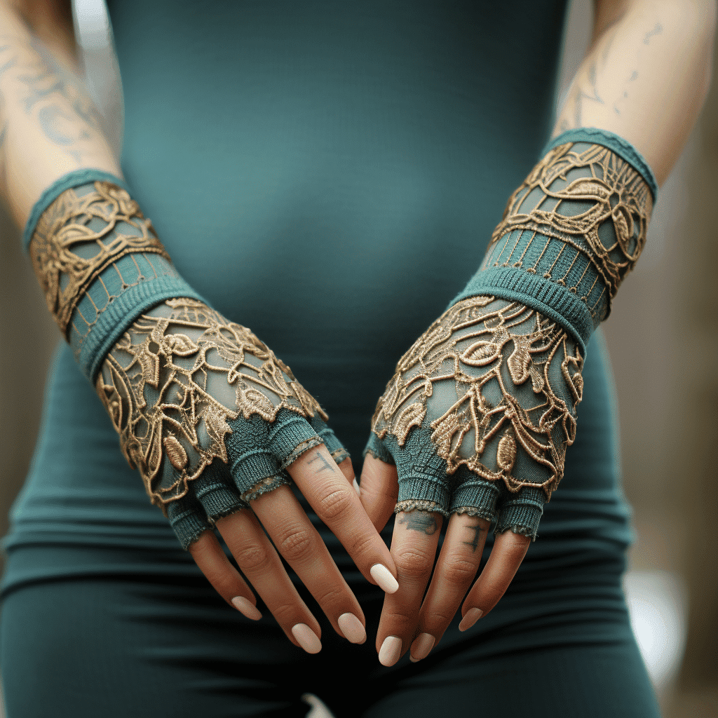 fingerless gloves