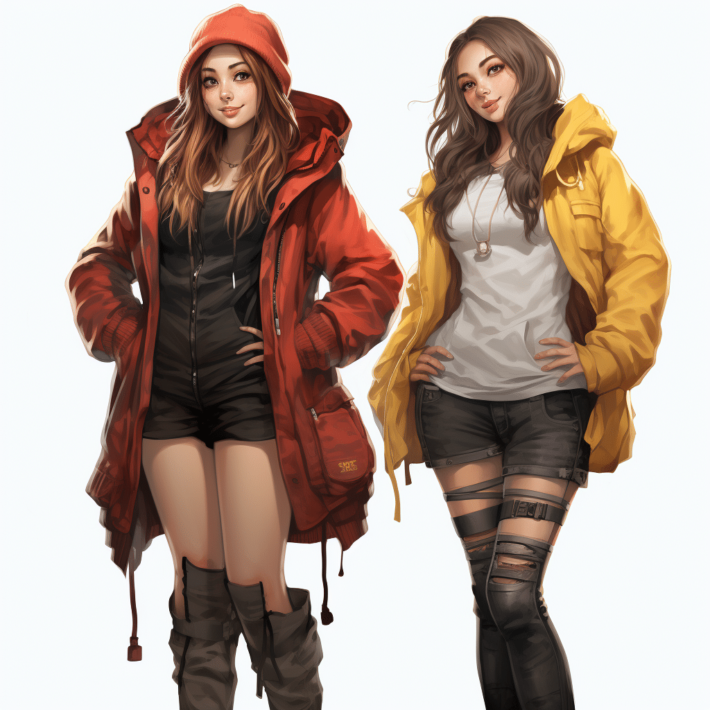 overweight attractive female anime models