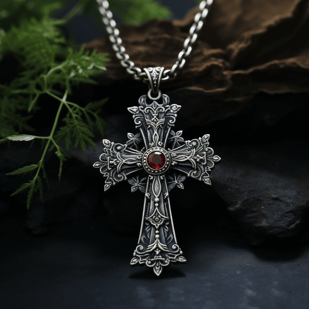 cross necklace for men