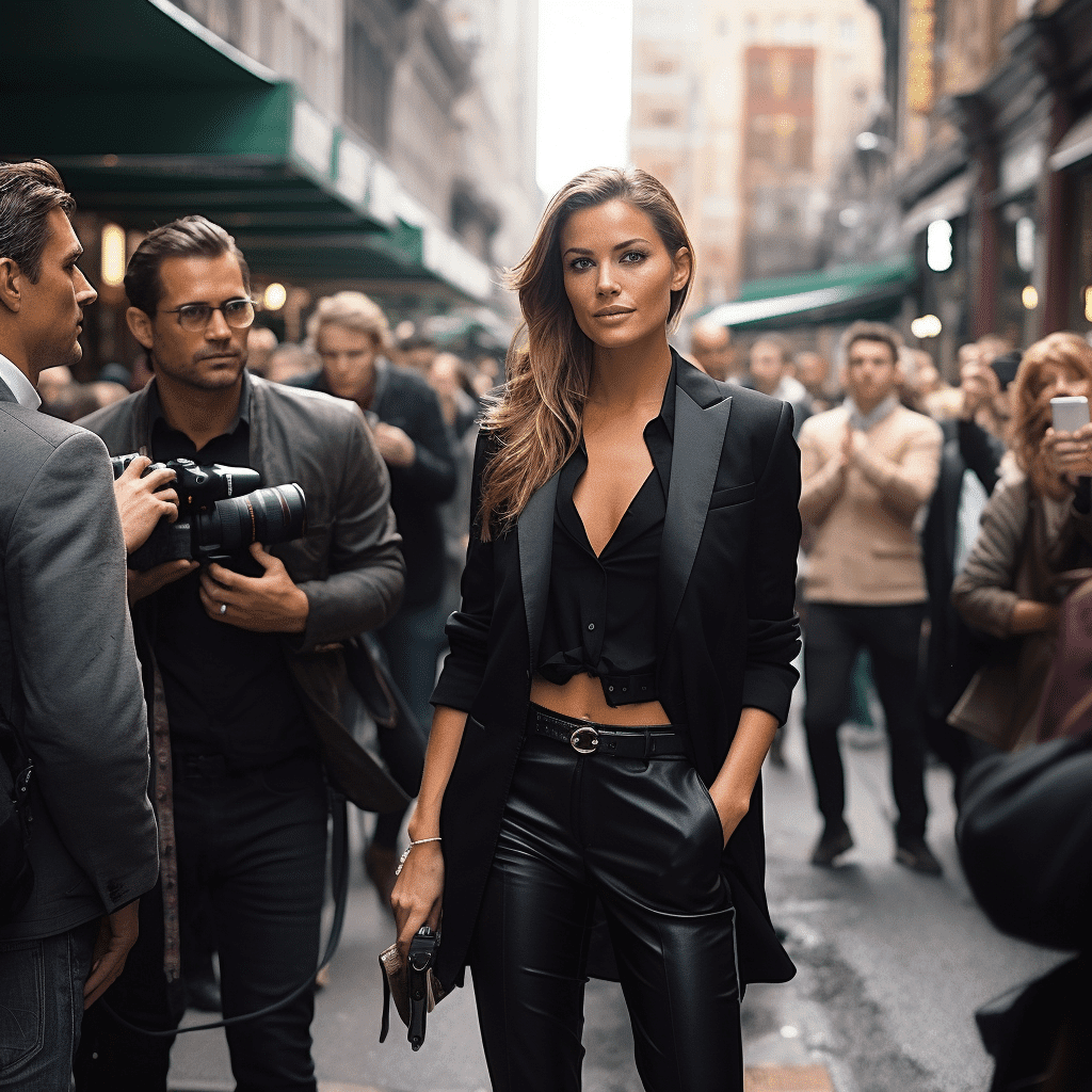 female supermodels taking photos of men