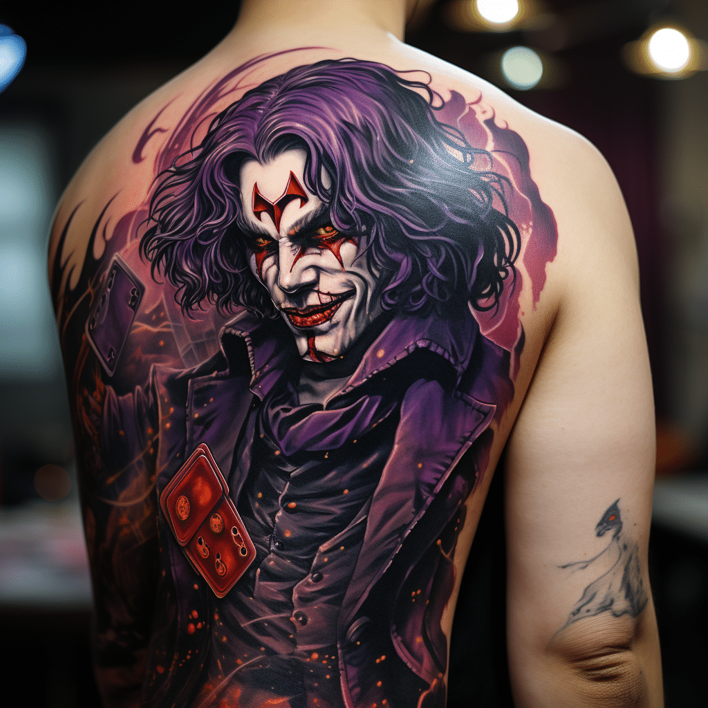 joker tattoo