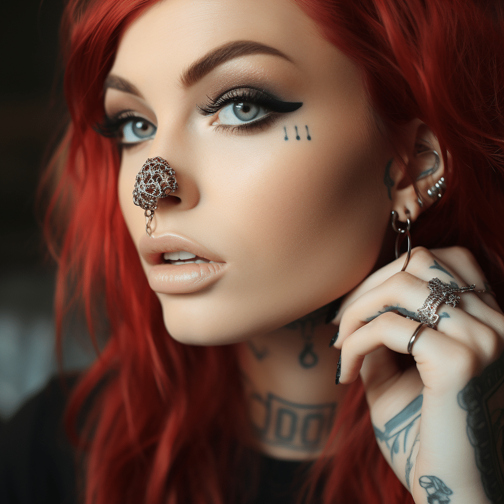 septum piercing