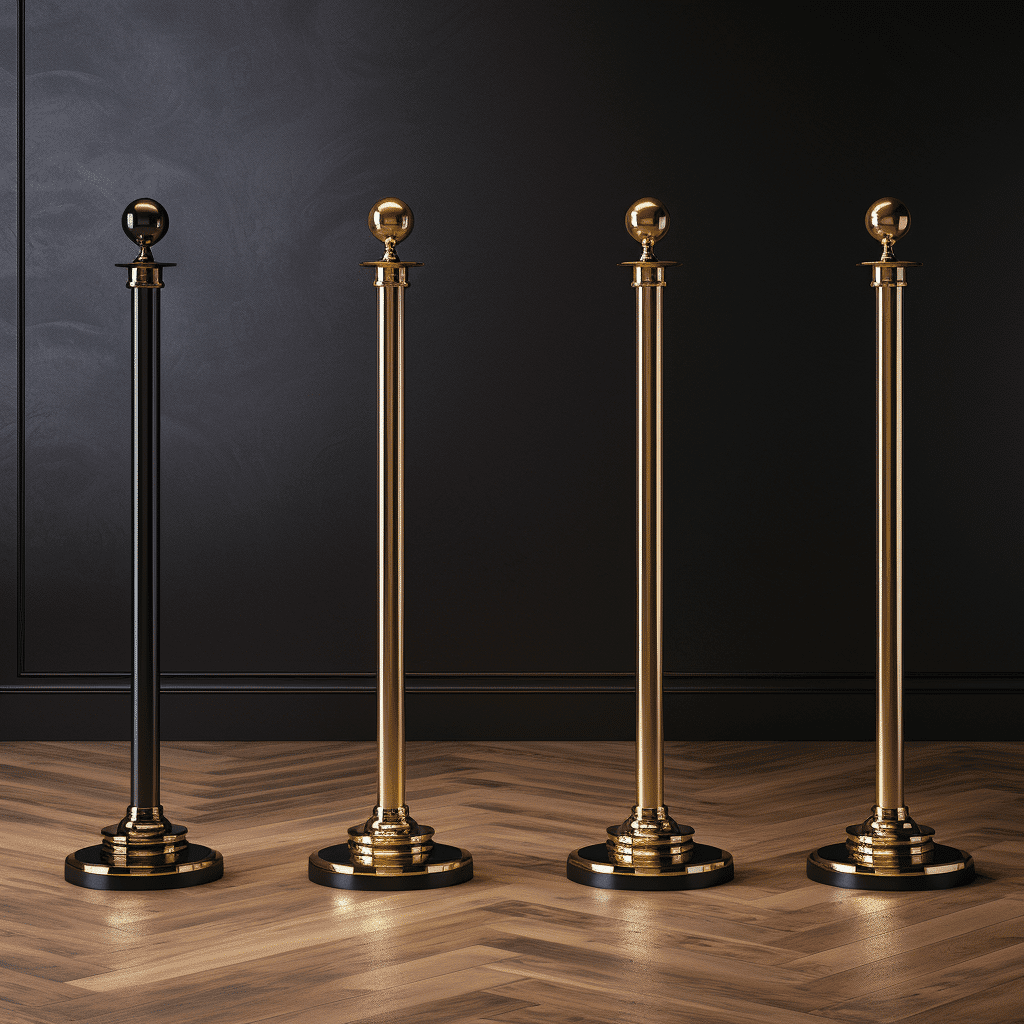 stanchions