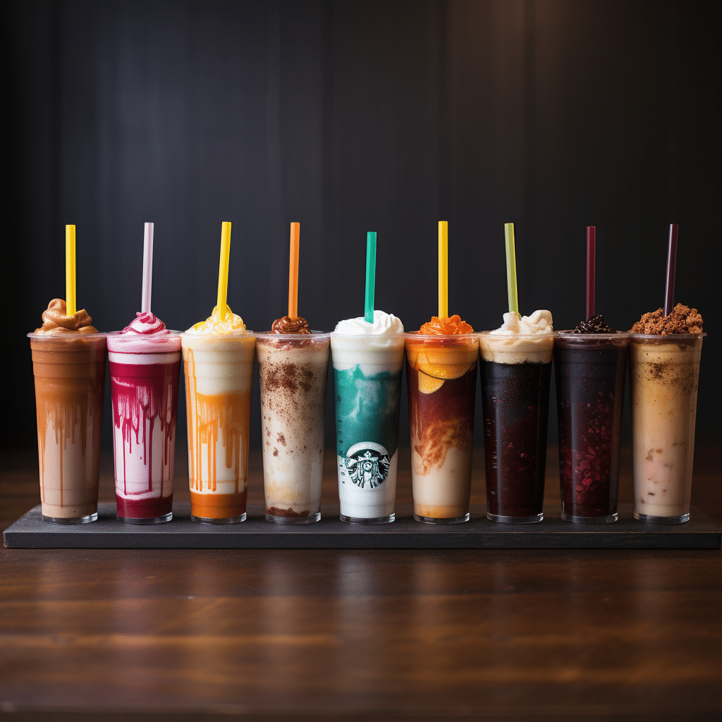 starbucks drink sizes