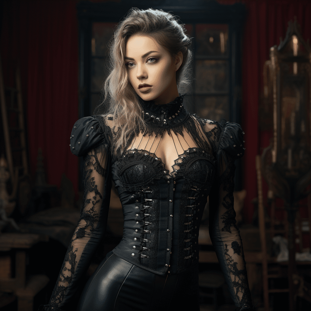 black corset
