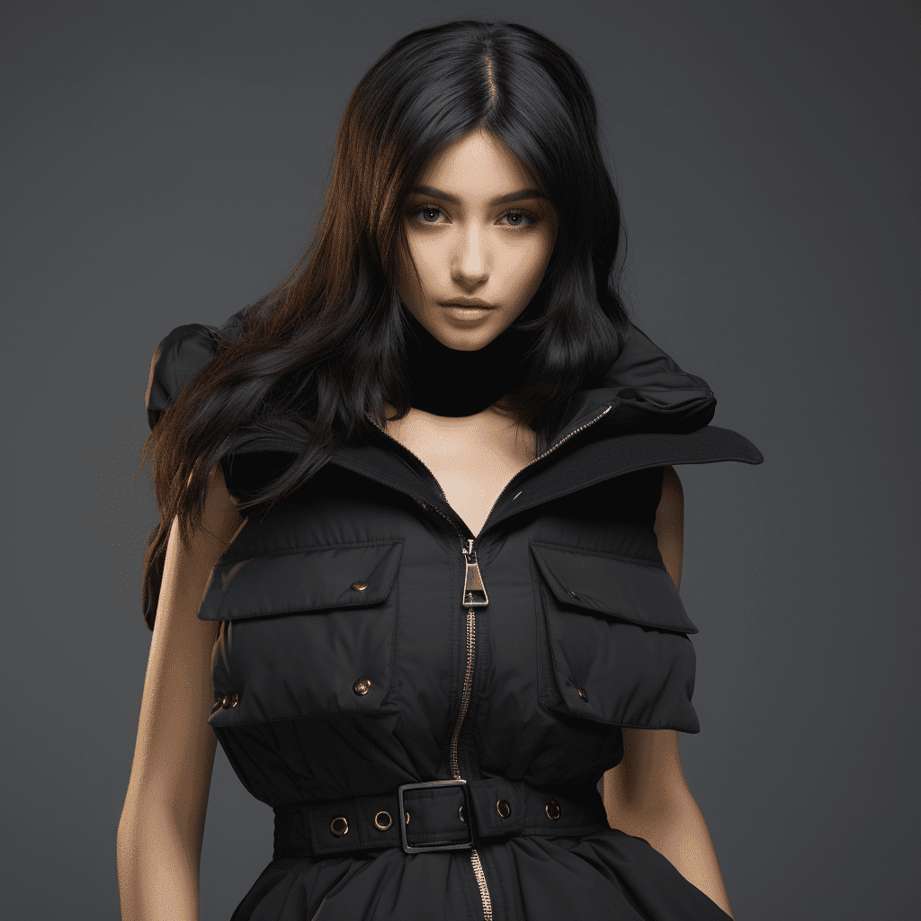 cropped puffer vest