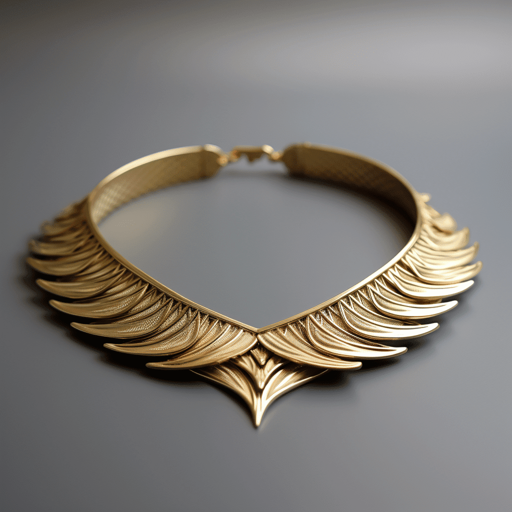 herringbone necklace