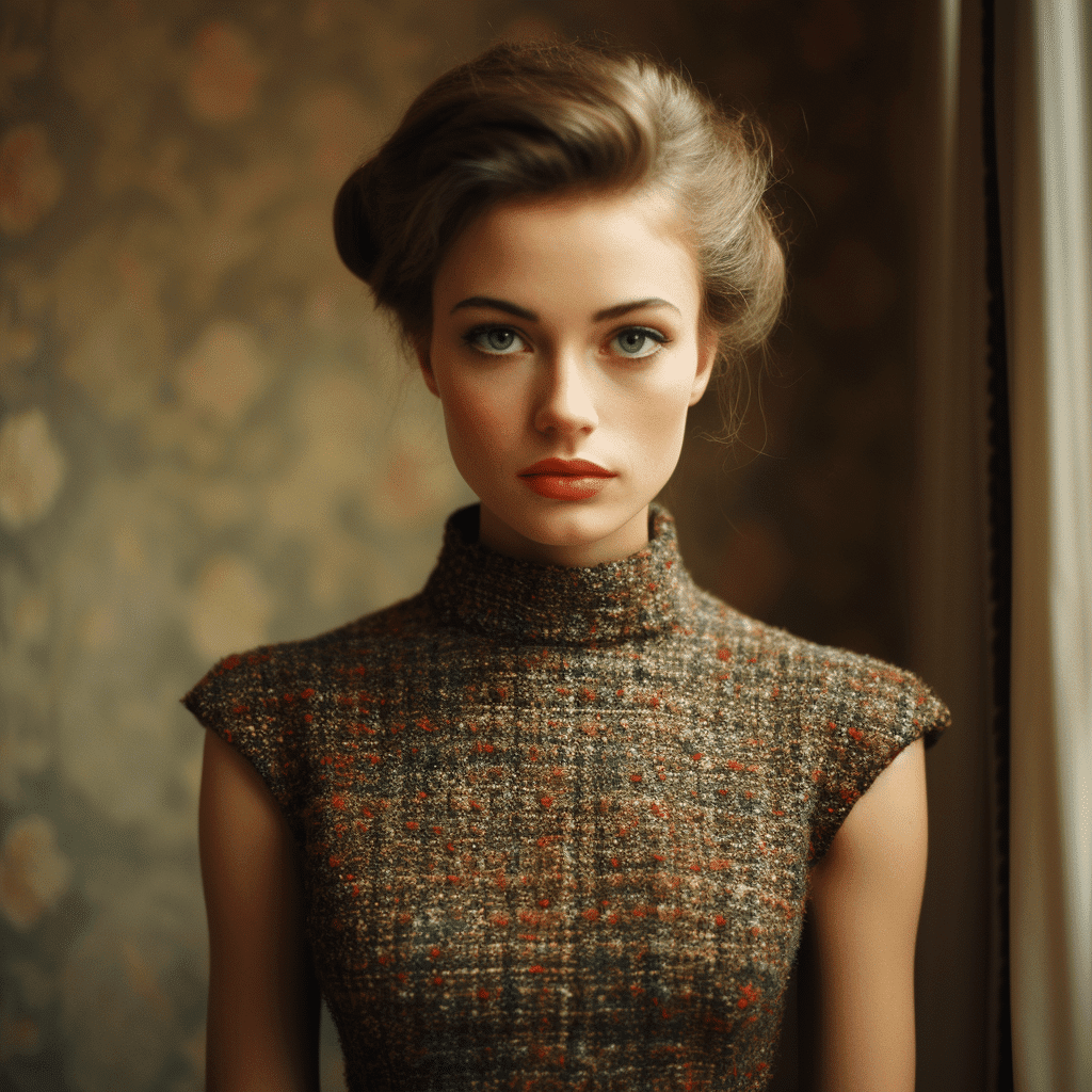 tweed dress