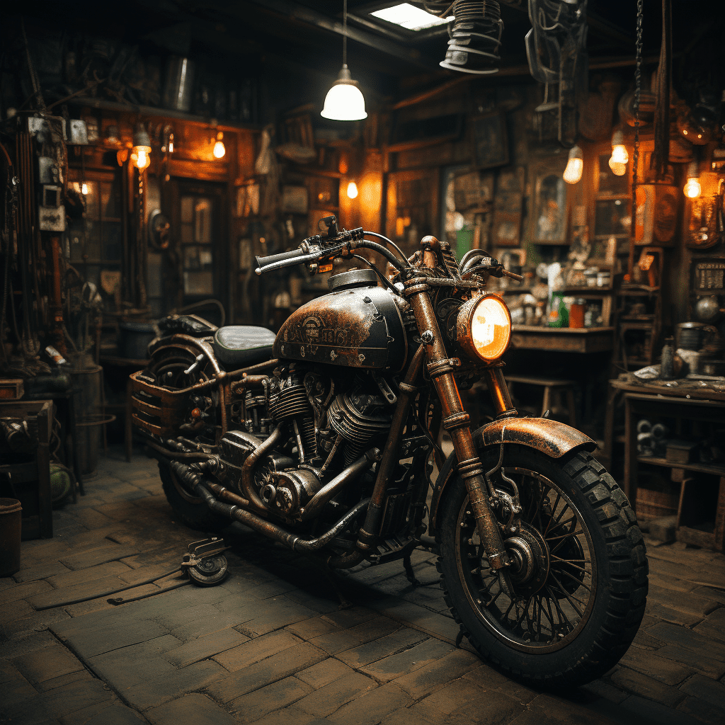 motorcycle repair shop
