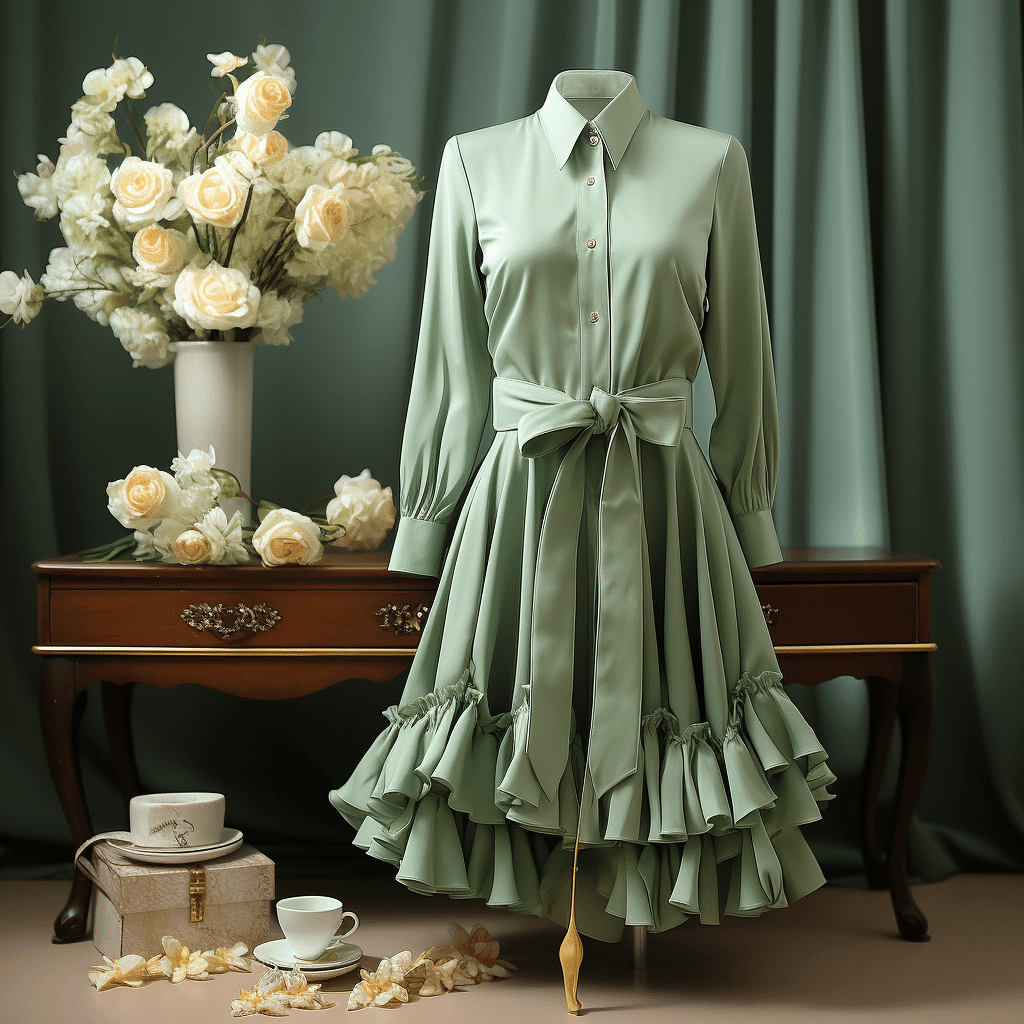 pastel green