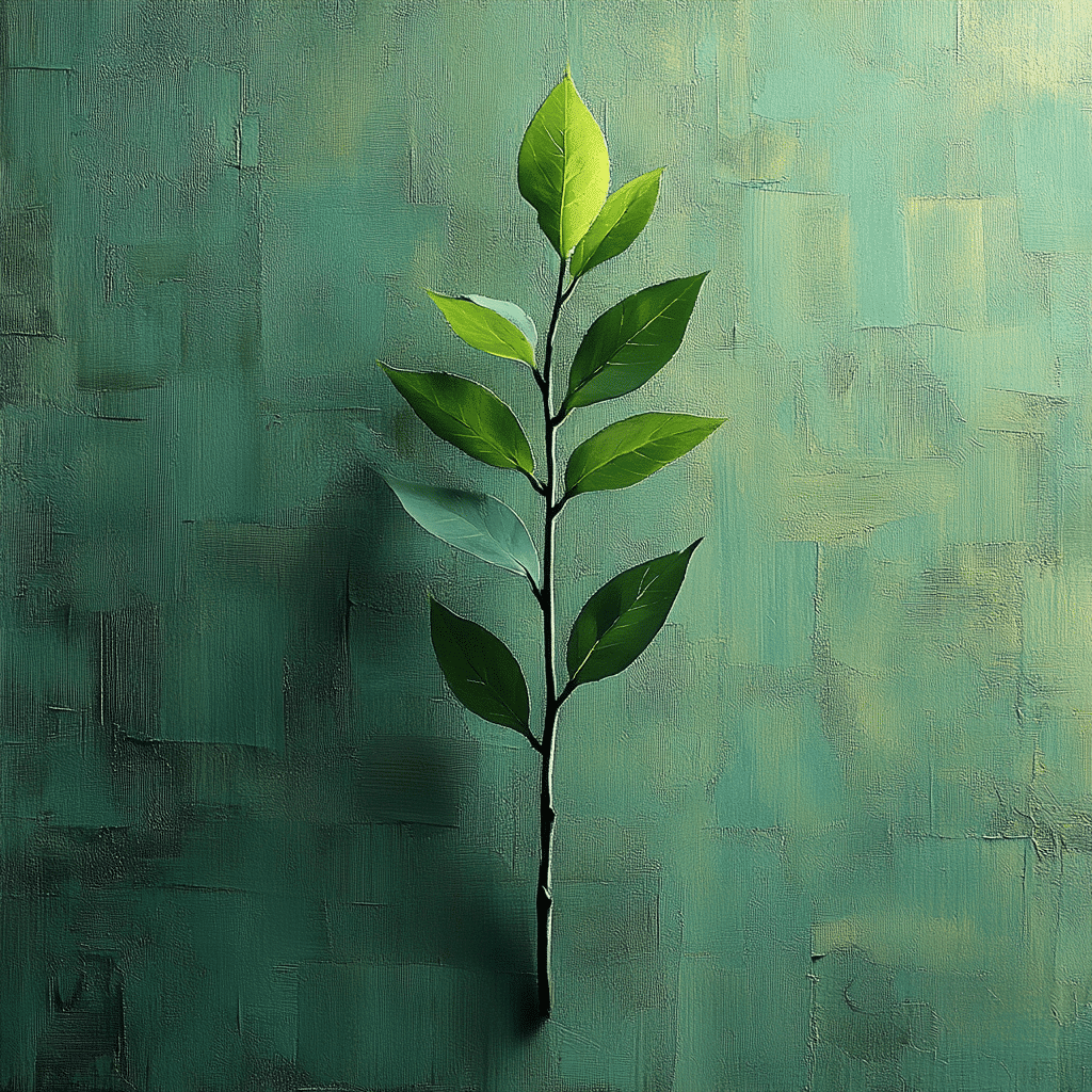 green stem