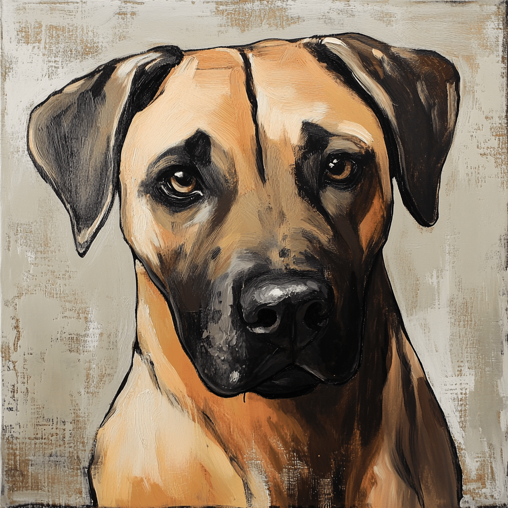 black mouth cur dog