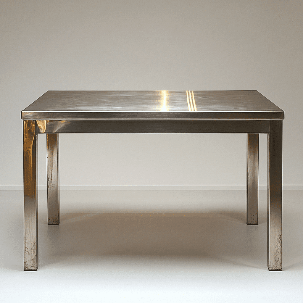 stainless steel table