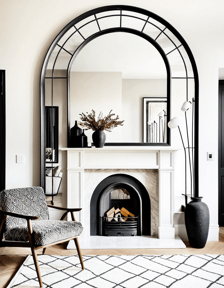 arched mirror