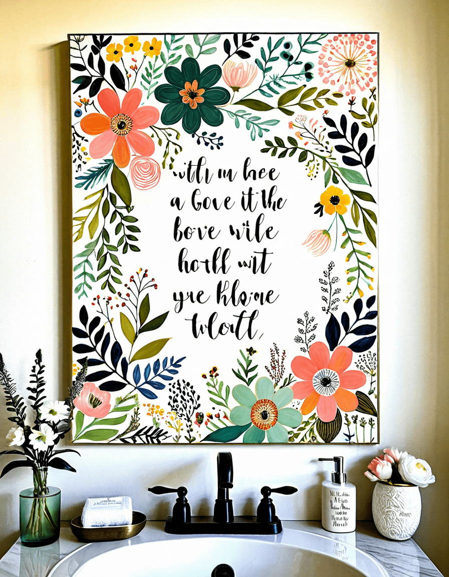 bathroom art
