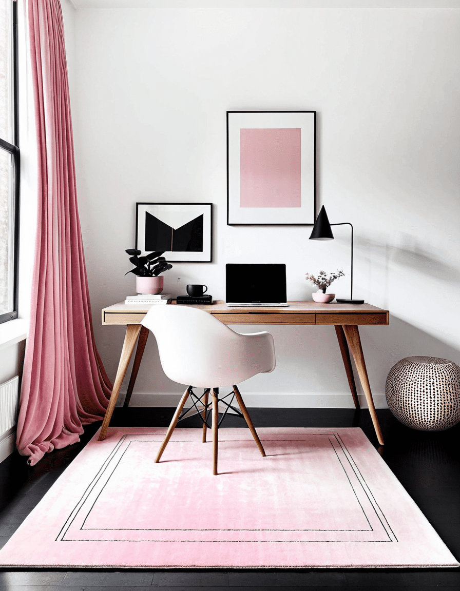 pink rug