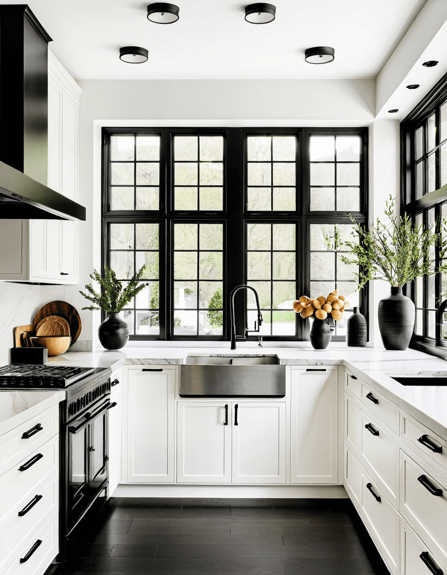 black windows