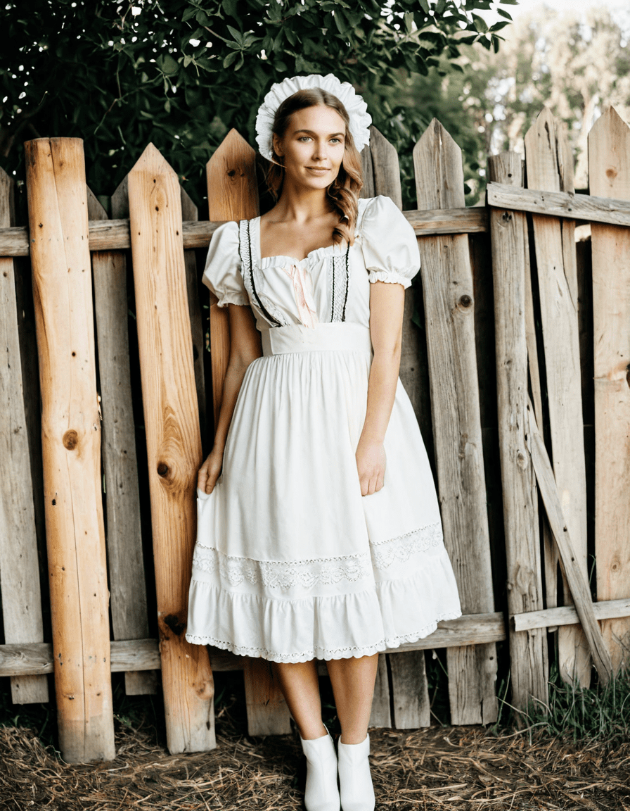 milk maid dress
