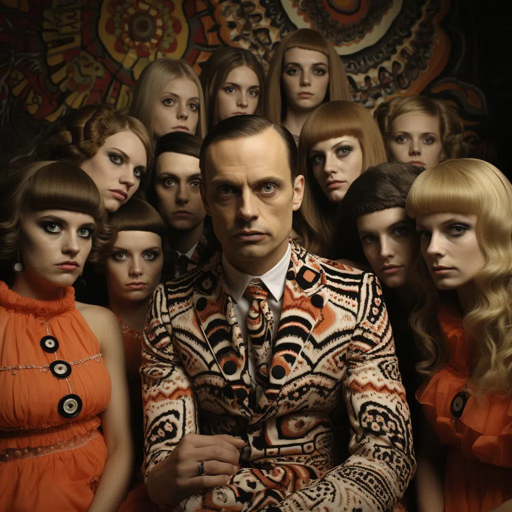 andrew tate surrounded by female russian models