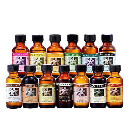 Bakto Flavors   Natural Flavors & Extracts   PICK YOUR OWN FLAVORS   Box of (OZ Bottles)