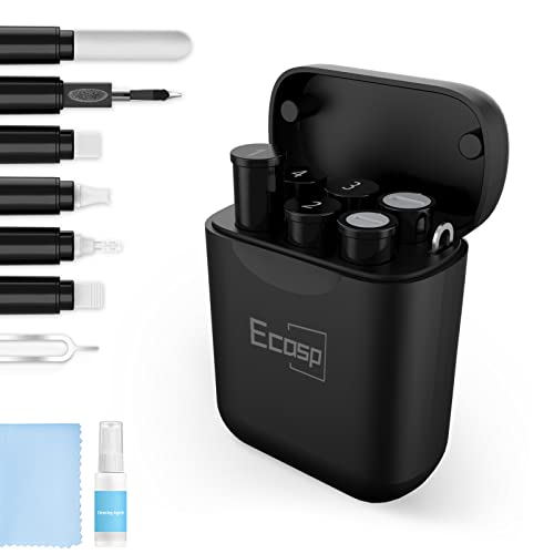 Cleaner Kit for AirPod, Multi Tool iPhone Cleaning Kit, Cell Phone Cleaning Repair & Recovery iPhone and iPad (Type C) Charging Port, Lightning Cables, and Connectors, Easy to Store and Carry Design
