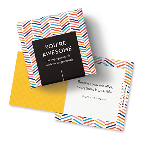 Compendium ThoughtFulls Pop Open Cards â Youâre Awesome â Pop Open Cards, Each with a Different Inspiring Message Inside