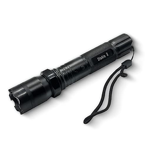 Guard Dog Diablo Stun Gun â Tactical Stun Gun with LED Flashlight â Police Strength Stun Gun with Concealed Technology â Rechargeable Battery   Free Holster and Car Charger