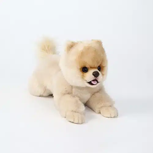 Inch  Pomeranian Stuffed Animals Toy Dog,Plush Puppy Realistic Cute Toy Dog Present Gift for Girls Boys