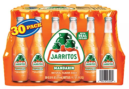 Jarritos Mandarin Natural Flavor Soda, ct.