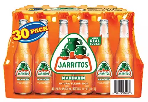 Jarritos Mandarin Natural Flavor Soda, ct.