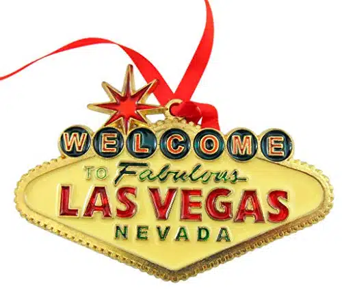 Las Vegas Sign Ornament Christmas Tree Decoration Gift