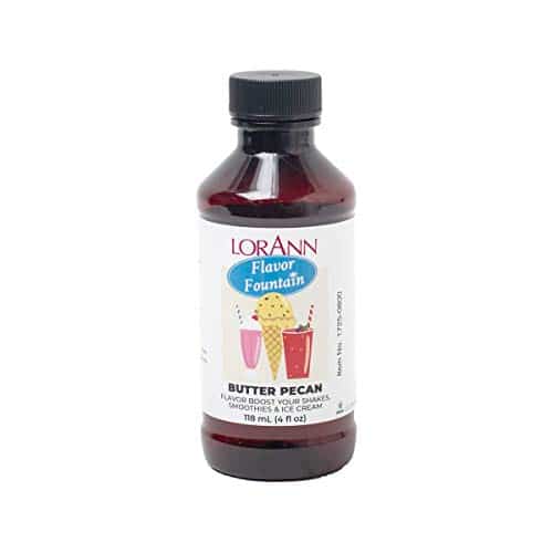 LorAnn Butter Pecan Flavor Fountain, oz Bottle
