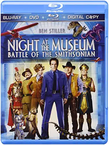 Night at the Museum Battle of the Smithsonian (Three Disc Blu rayDVDDigital Copy)