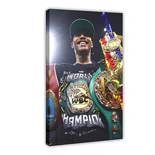 Shakur Stevenson Boxer Boxing PosterCanvas Poster Bedroom Decor Sports Landscape Office Room Decor Gift Framexinch(xcm)