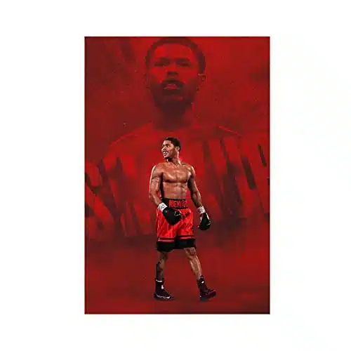 Shakur Stevenson Boxer Boxing PosterCanvas Poster Bedroom Decor Sports Landscape Office Room Decor Gift Unframexinch(xcm)