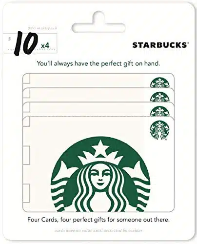 Starbucks $Gift Cards (Pack)