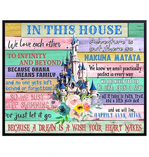 Wall Art & Decor   Quotes   Family Wall Decor   Hakuna Matata   Inspirational Gifts for Women   Mickey, Walt World Mouse, Toy Story, Lion King, Frozen, Jungle Book   xprint