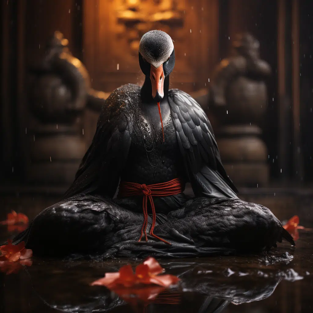 black swan yoga