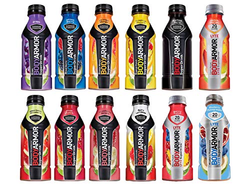 Body Armor Superdrink Variety Pack,( Flavors ), Ounce Bottles, Pack, Assorted