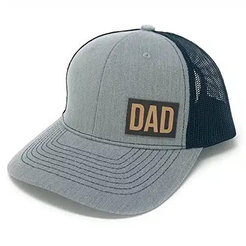 CRAVE HATS Dad Hat, Dad Trucker Hat, Dad Gifts, Dad Hat for Men, New Dad Hat (GrayBlack)