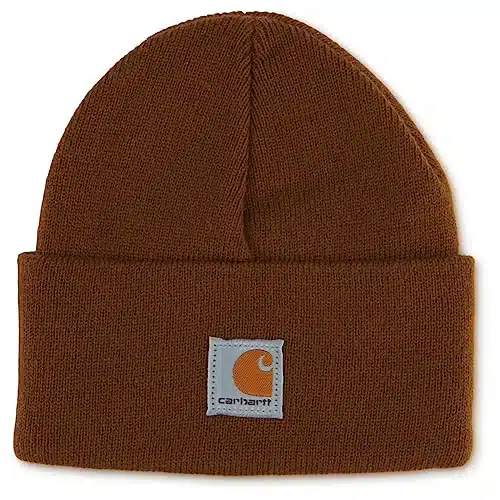Carhartt unisex child Acrylic Watch Cold Weather Hat, Carhartt Brown, T US