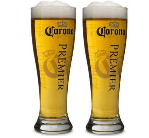 Corona Premier Tall Pilsner Glass   Set of