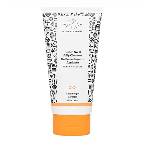 Drunk Elephant Beste No. Jelly Cleanser   Gentle Face Wash and Makeup Remover for All Skin Types (mL  Fl Oz)