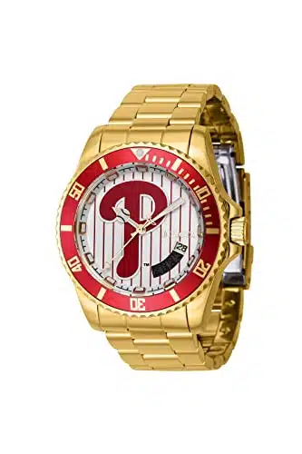 Invicta MLB Philadelphia Phillies Automatic Men's Watch   mm. Gold ()