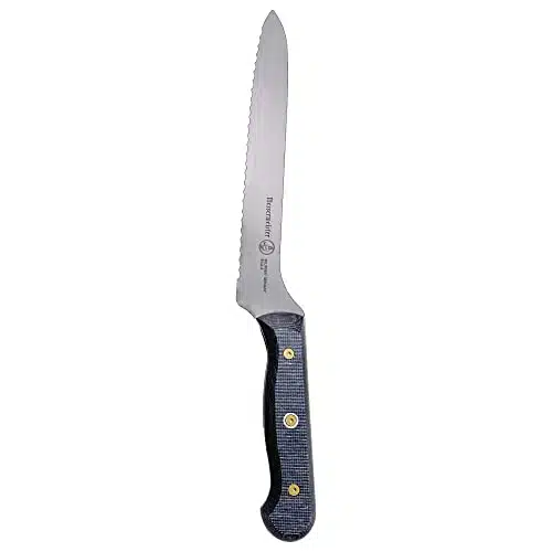Messermeister Custom â Offset Scalloped Knife   XGerman Stainless Steel   Rust Resistant & Easy to Maintain   Made in Solingen, Germany