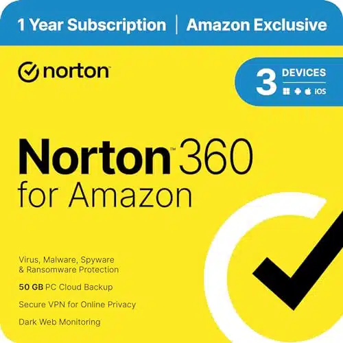 Norton for Amazon, Ready, Antivirus software for up to Devices with Auto Renewal