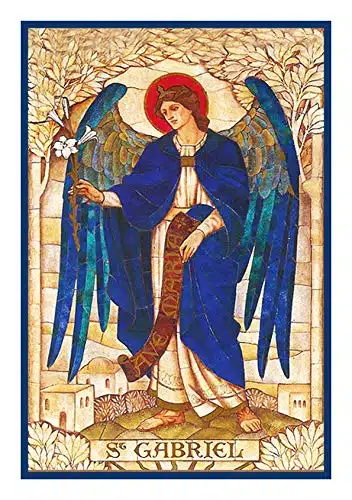 Orenco Originals Arch Angel Gabriel by Powell and Sons Counted Cross Stitch Pattern