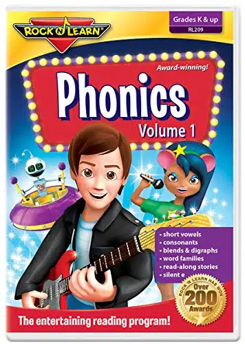 Phonics Volume DVD by Rock 'N Learn