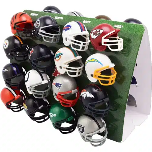 Riddell Piece NFL Helmet Tracker Set   Gumball Size Helmets   All NFL Current Logo's   New Set
